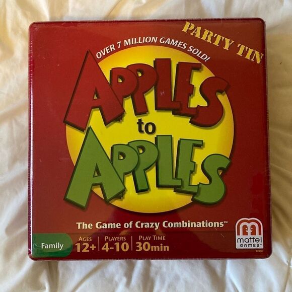 Apples to Apples party Tin NIB - Picture 1 of 2